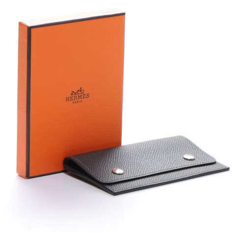 hermes business card holder price|hermes card holder price.